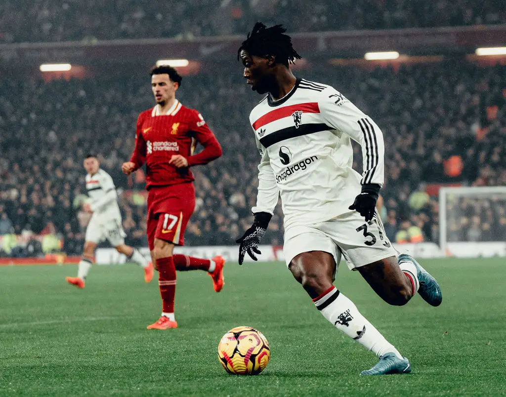 Kobbie Mainoo has been linked with Chelsea (Credit:Getty)