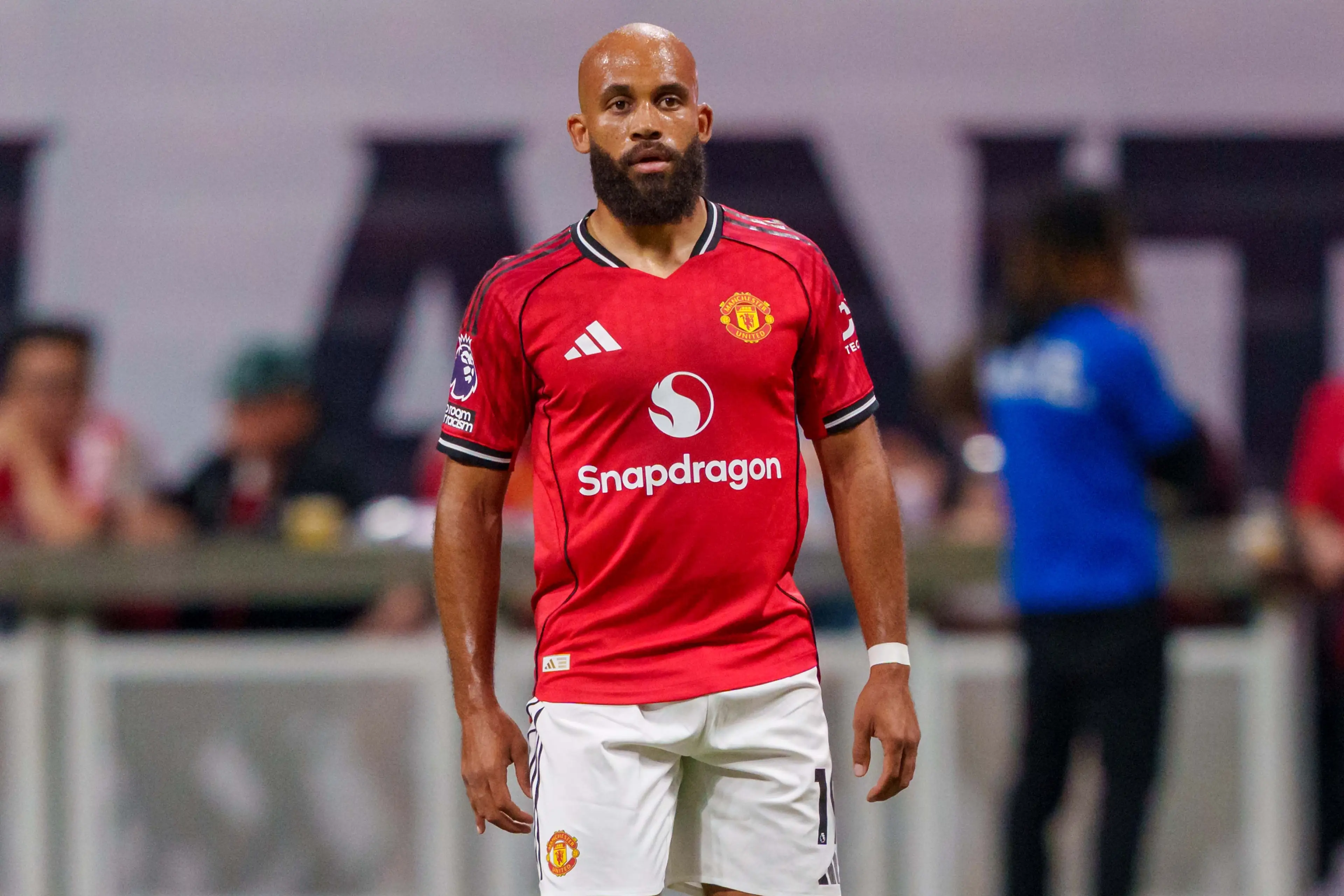 Bryan Mbeumo joined Manchester United this summer. Image: Getty