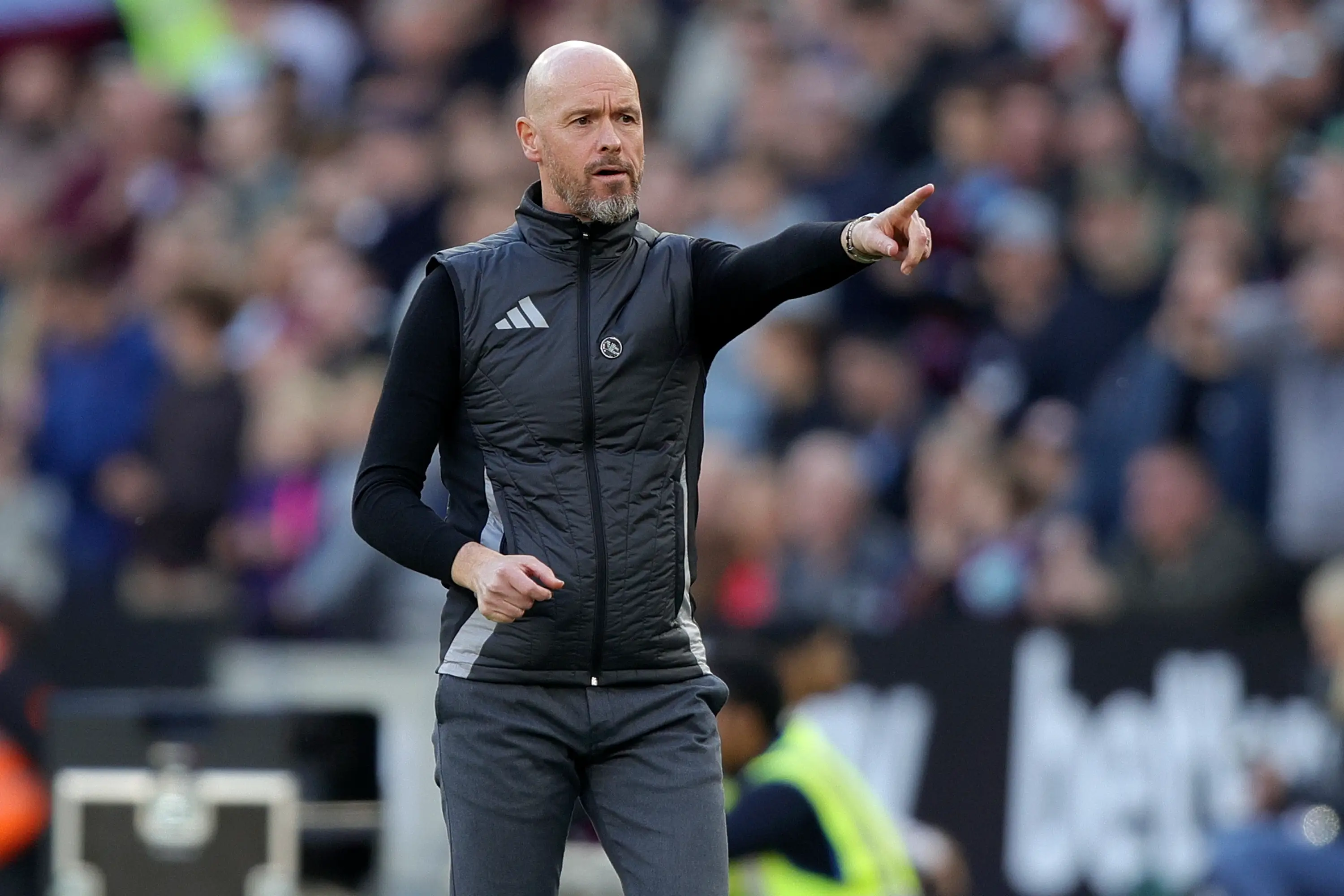 Erik ten Hag could be back in management very soon. Image: Getty