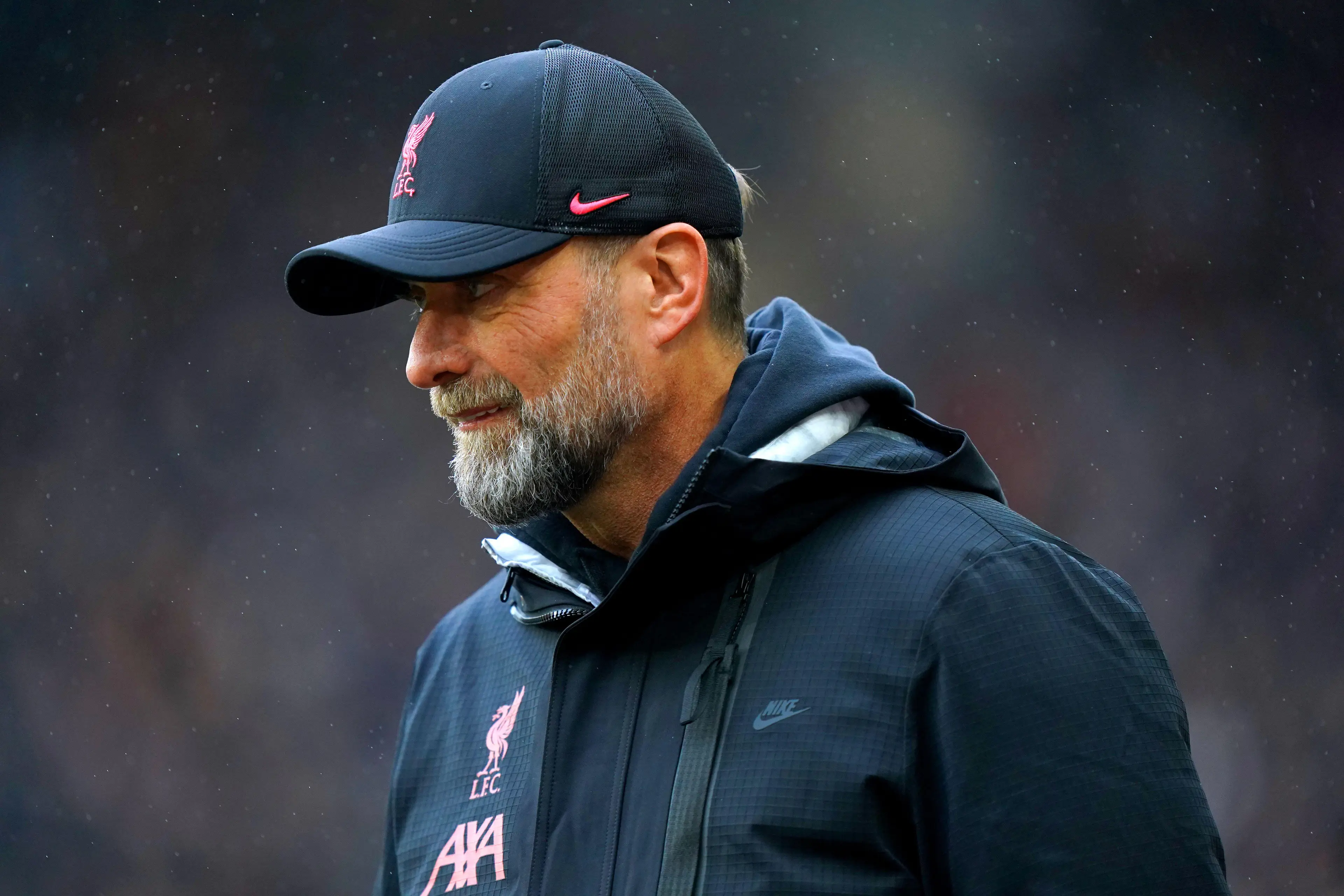 Klopp before the game. (Image