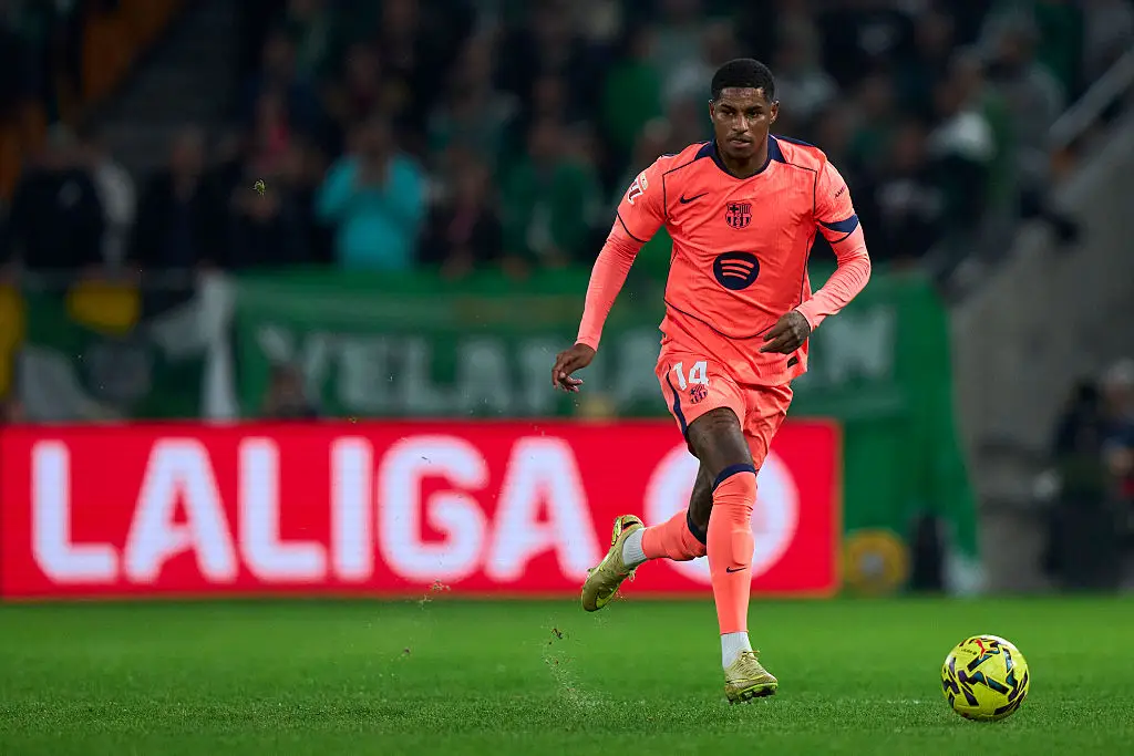 Marcus Rashford has performed well at Barcelona (Credit:Getty)