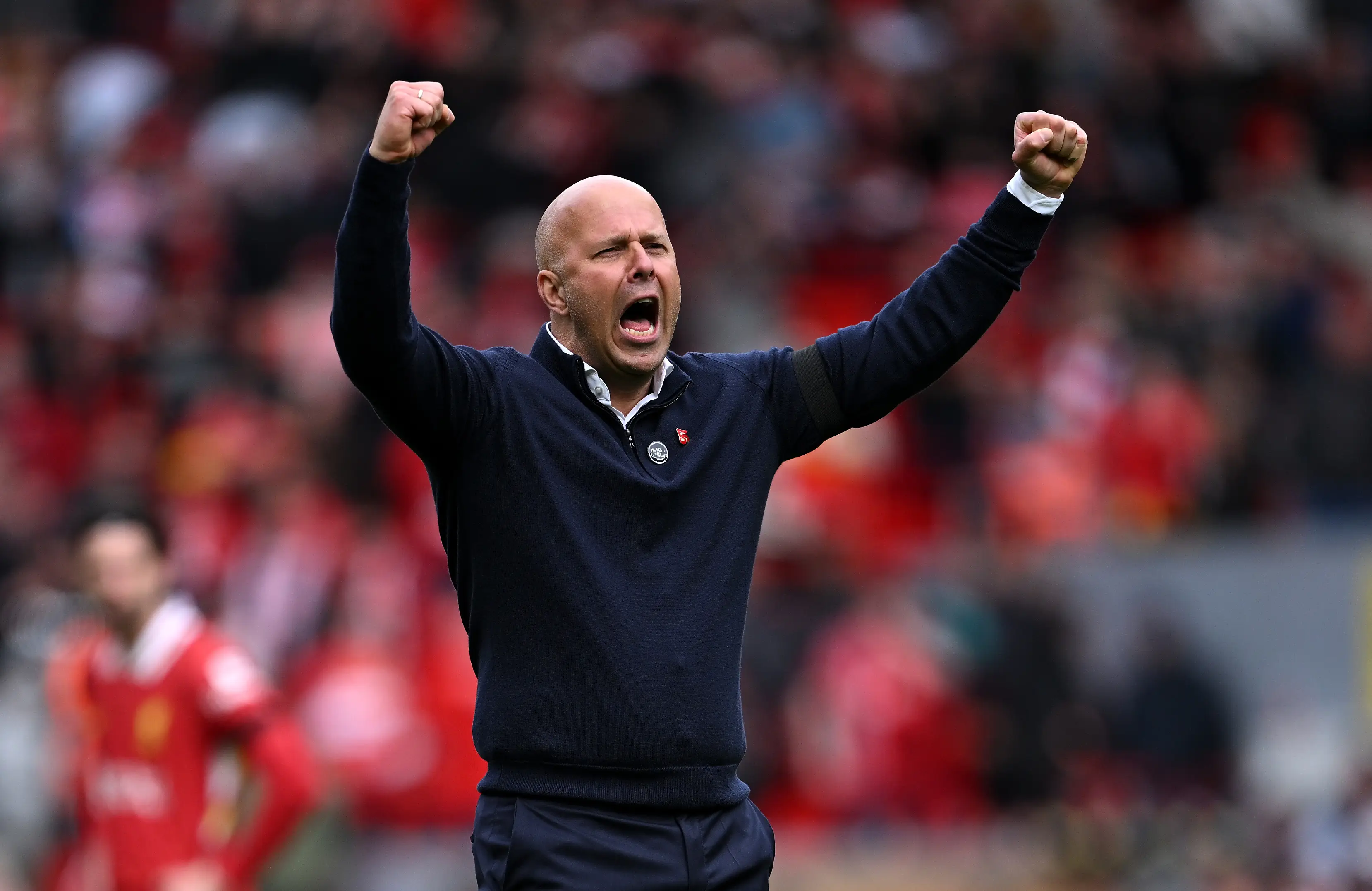 Slot has enjoyed a stellar first Premier League season (Getty)