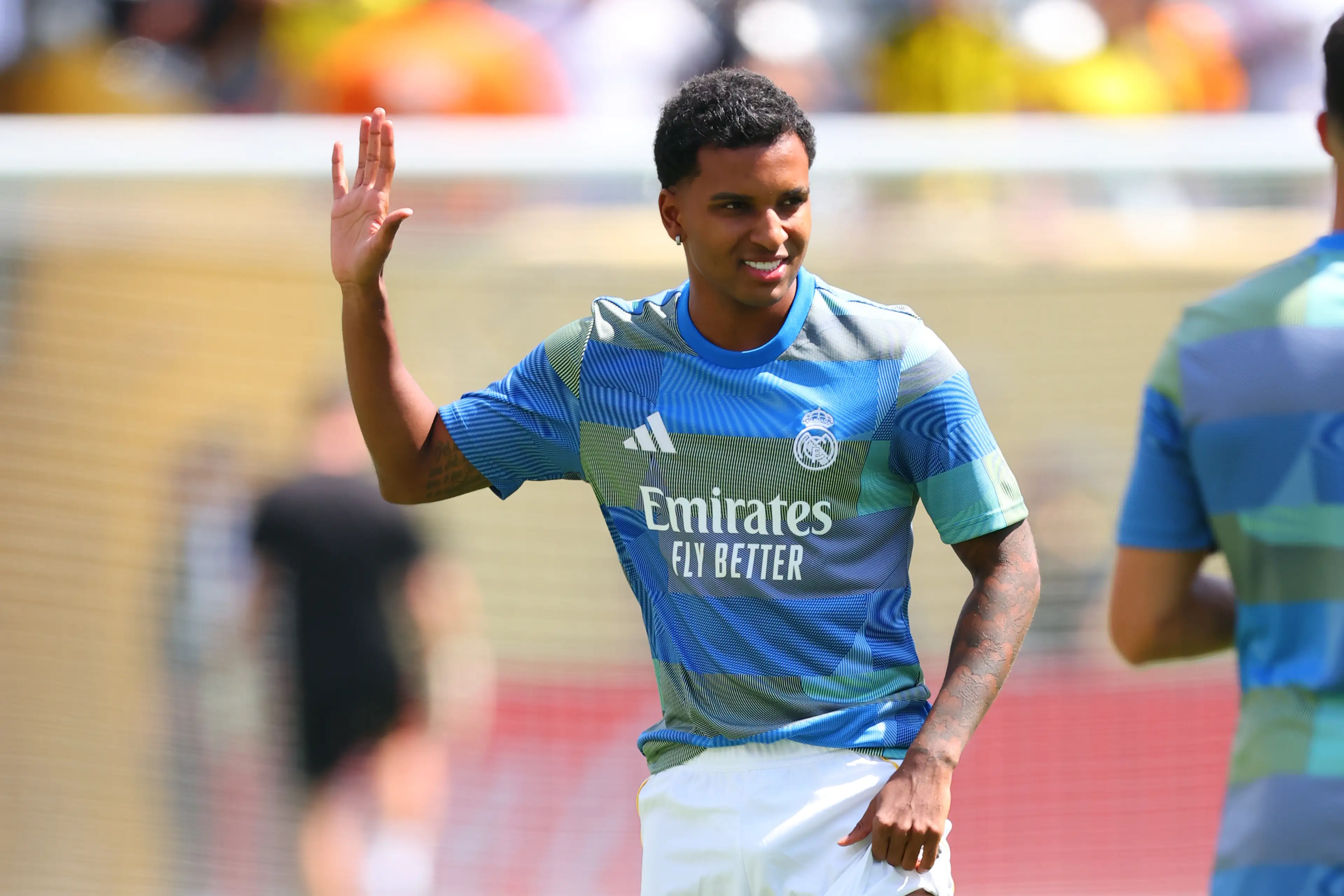 Rodrygo has been linked with a move away from Real Madrid this summer. (Image: Getty)