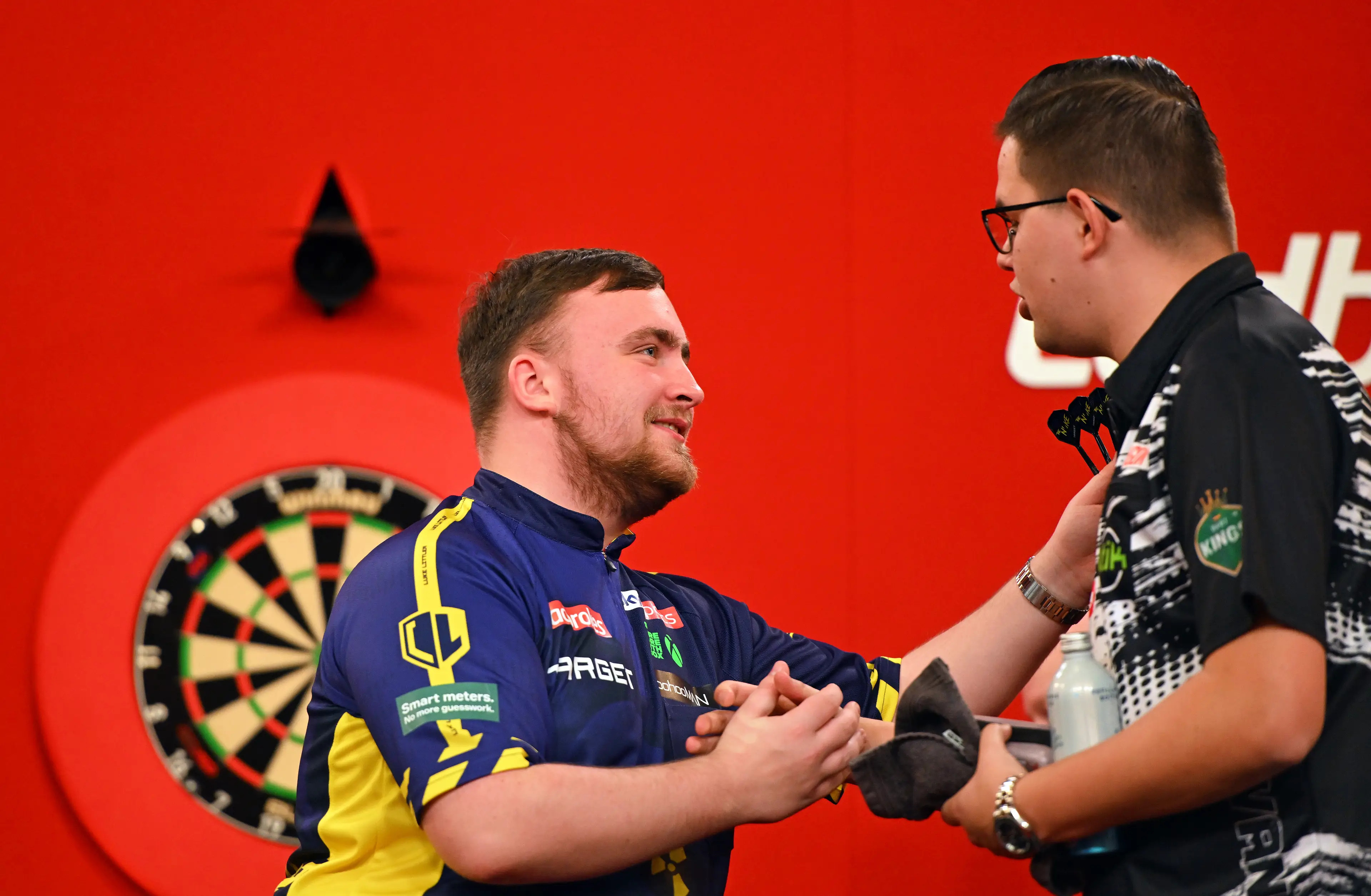 Littler and Van Veen met for the seventh time. Image: Getty