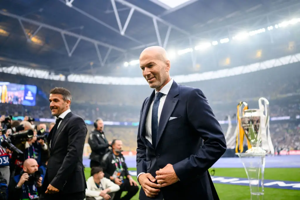 Zinedine Zidane has been linked with a move to Manchester United. (Image: Marvin Ibo Guengoer - GES Sportfoto/Getty Images)