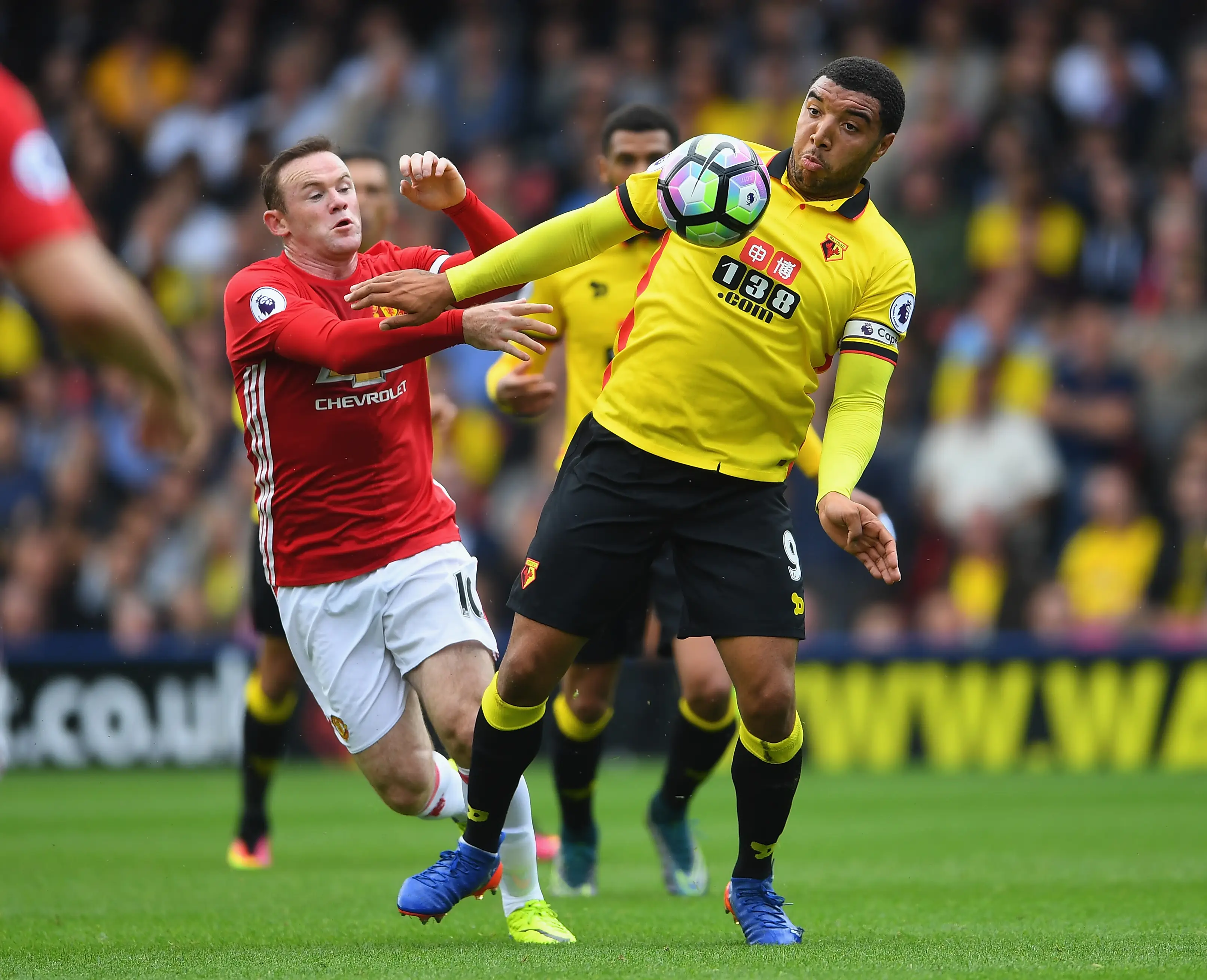 Troy Deeney named Wayne Rooney as the most disrespected player in England's history. Image: Getty