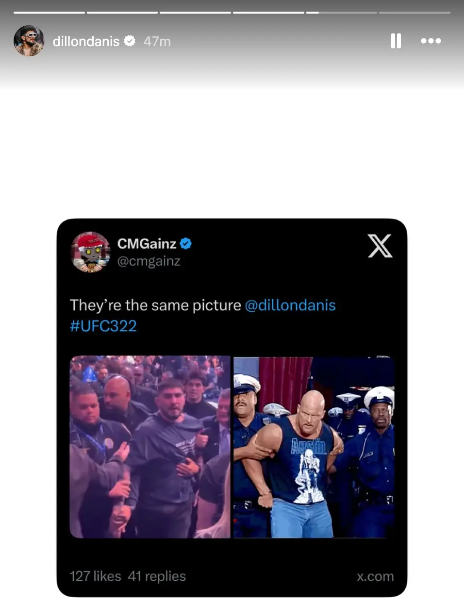 Image: Instagram/@dillondanis