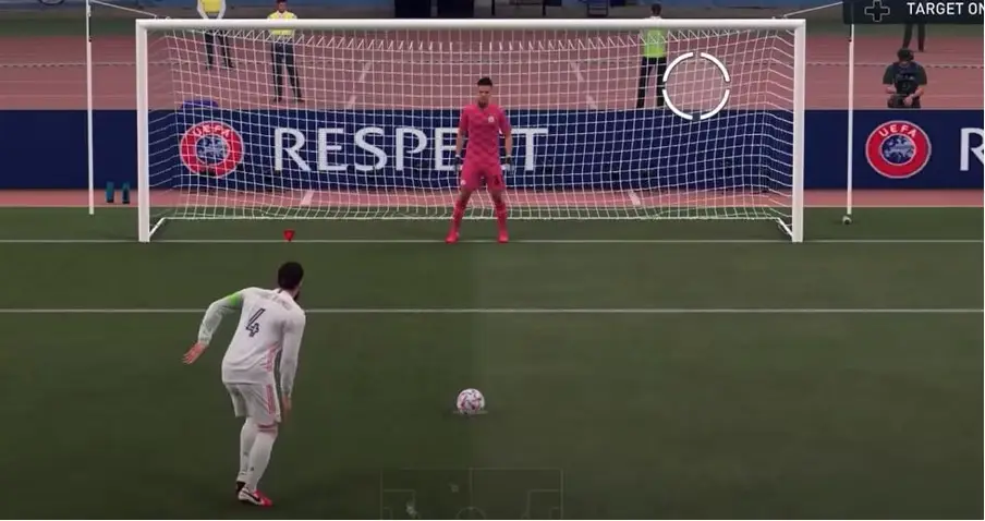 Where a player's head is pointed is an indicator of where they are shooting (realsport101)