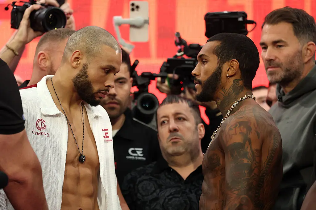 Chris Eubank will take on Conor Benn this evening (Credit:Getty)