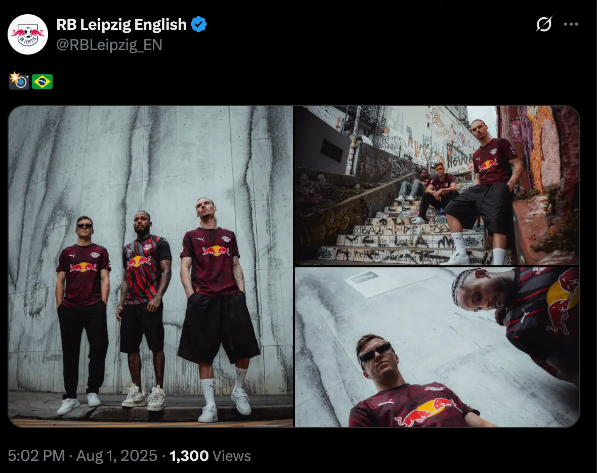 Image: Twitter/RB Leipzig