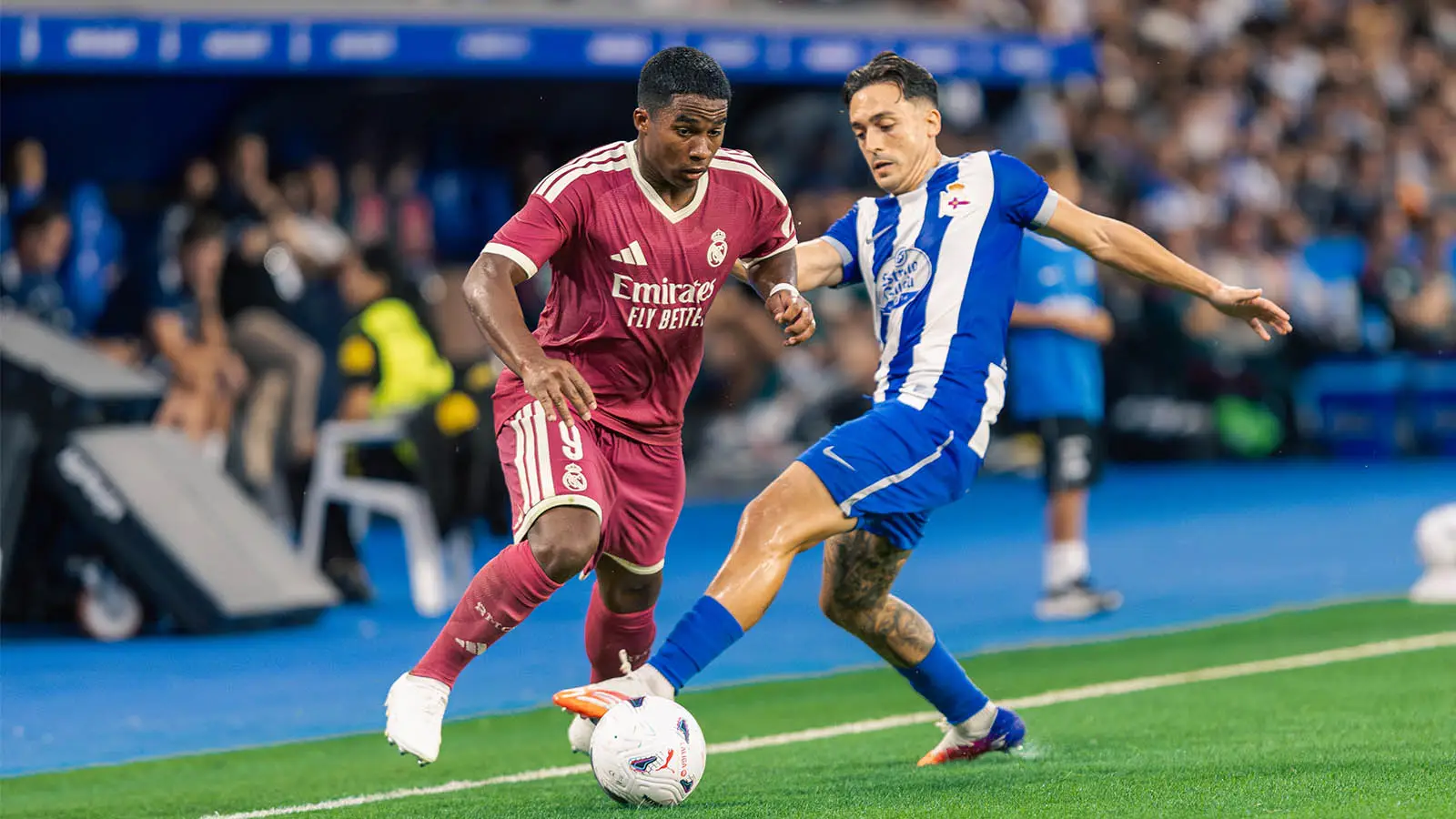 Endrick has played a significant part in Real Madrid's pre-season until picking up a recent injury (Image: Getty)