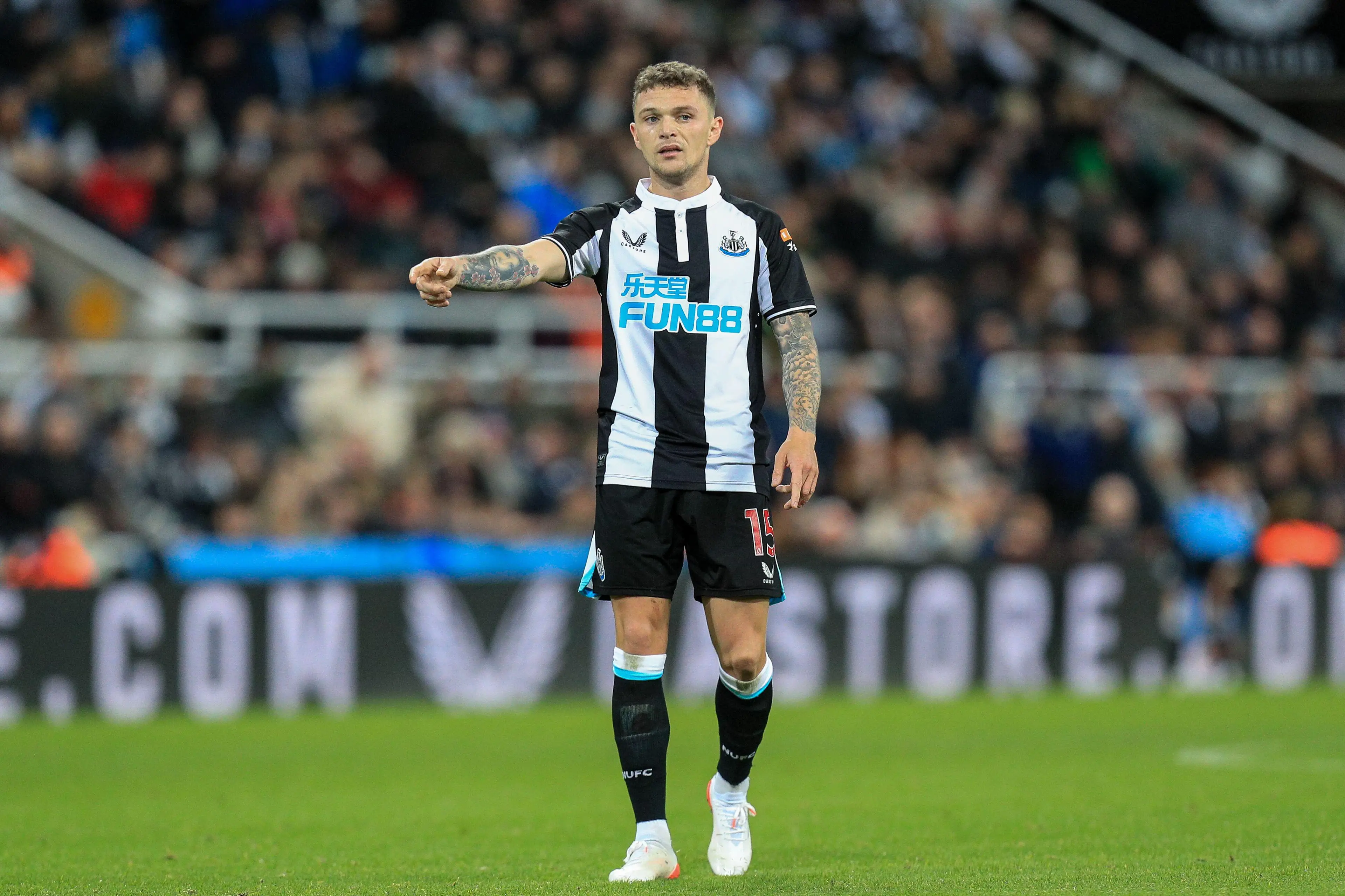 Could Van de Beek join Trippier at St James' Park? Image: PA Images