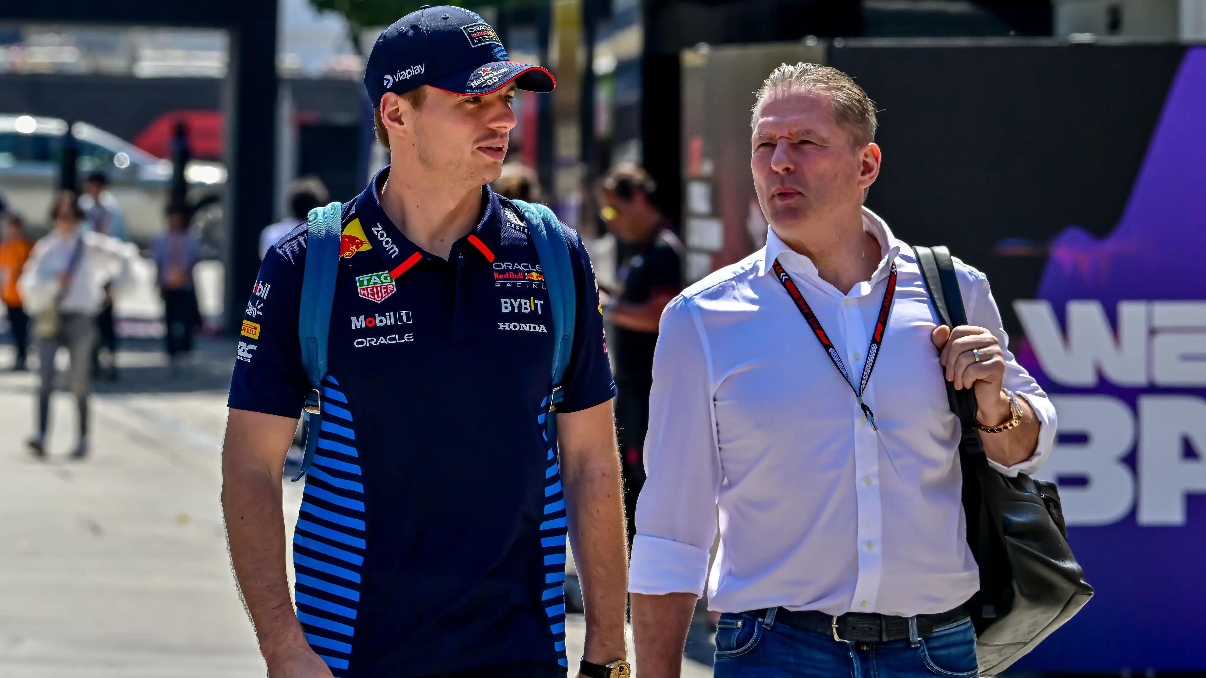 Max Verstappen branded a 'spoilt brat' who 'would be nothing without his father' by racing rival
