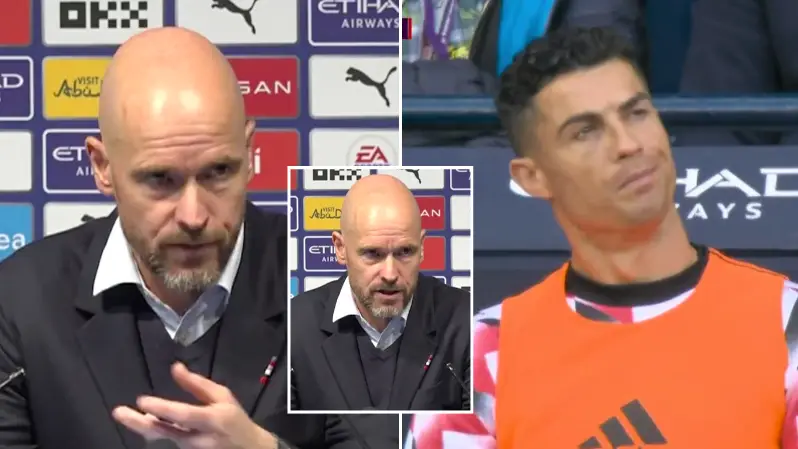 Erik Ten Hag says Cristiano Ronaldo wasn't brought on vs Man City 'out of respect for his big career'