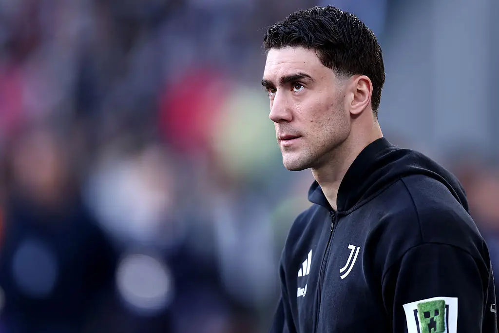 Dusan Vlahovic has been linked with a massive summer move to Newcastle United. (Image: Getty)