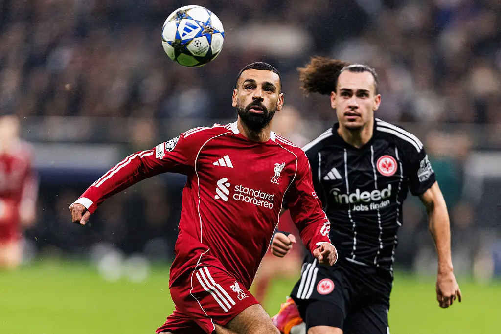 Mo Salah struggled against Frankfurt (Credit:Getty)