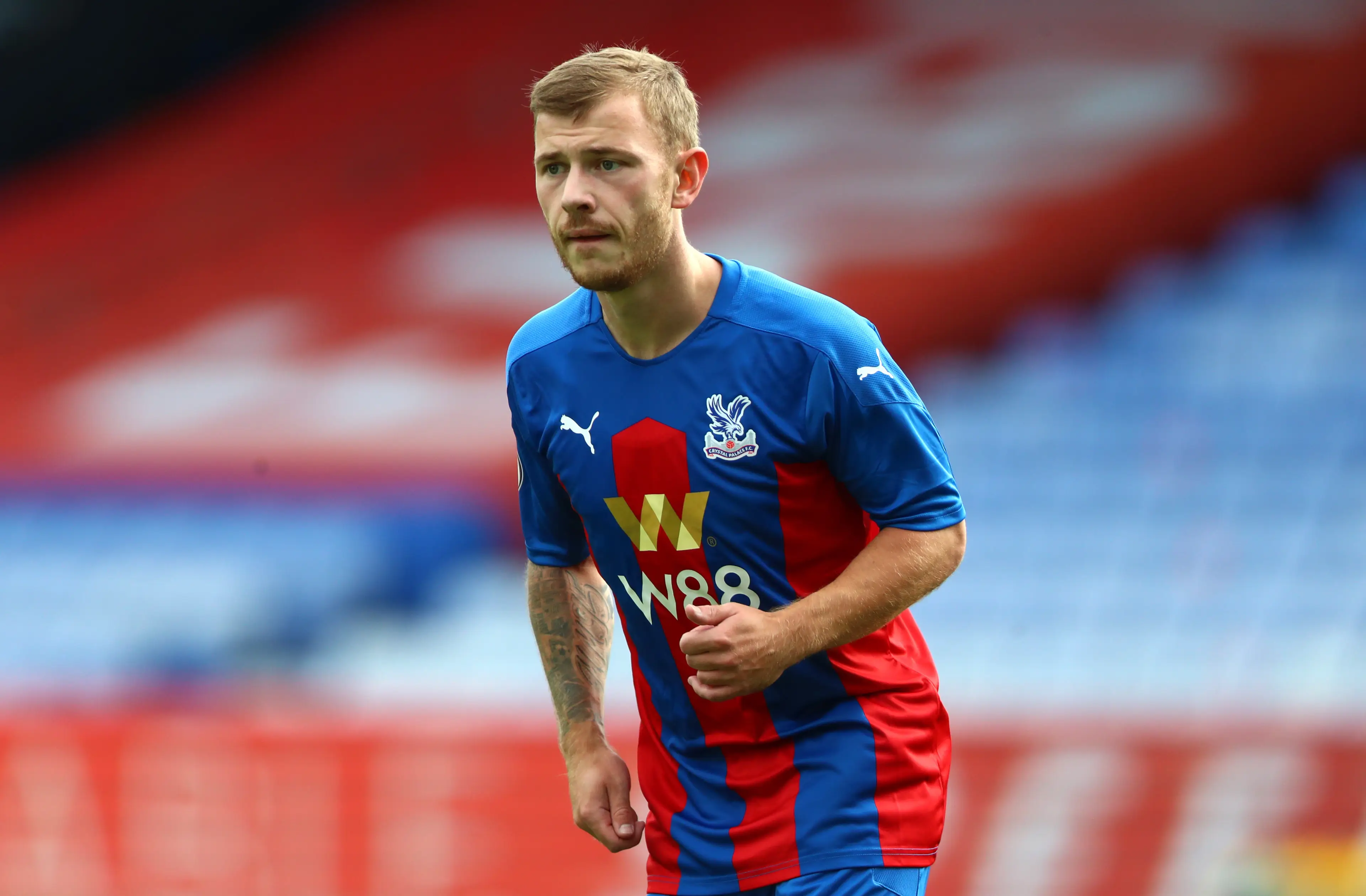 Max Meyer played 46 Premier League games for Crystal Palace. Image: Getty 