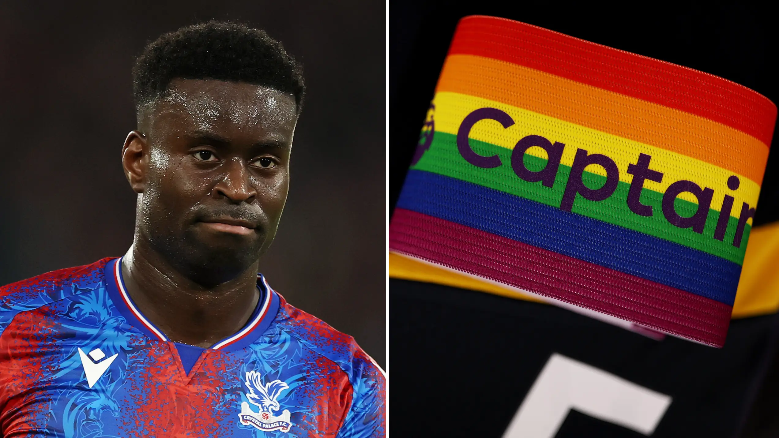 FA make decision on charging Marc Guehi for writing three-word message on rainbow armband