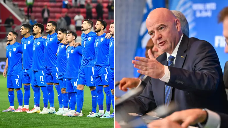 FIFA issue statement over banning Israel from international football after calls from Palestine FA