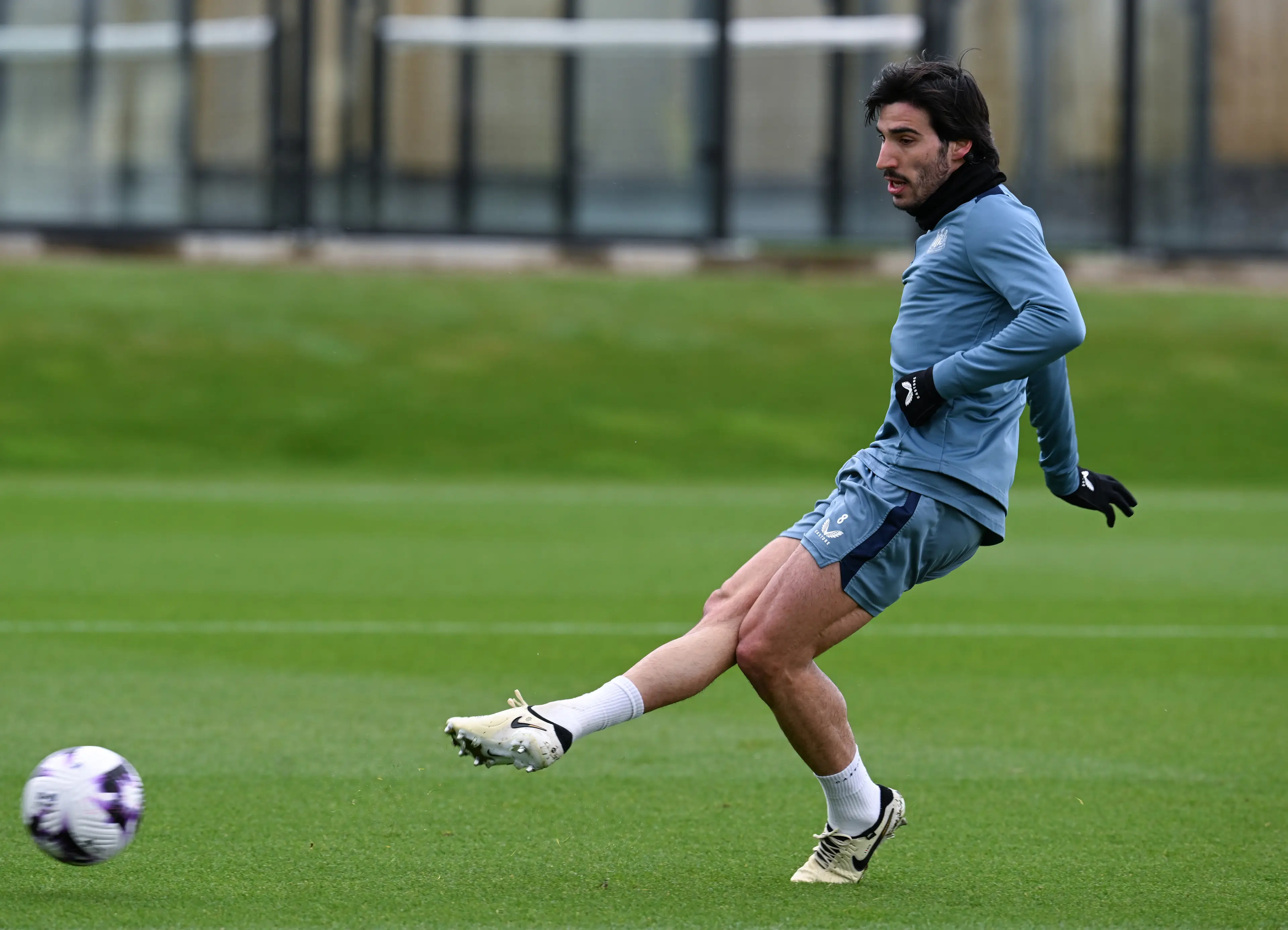 Tonali has been allowed to train for Newcastle during his ban (Getty)