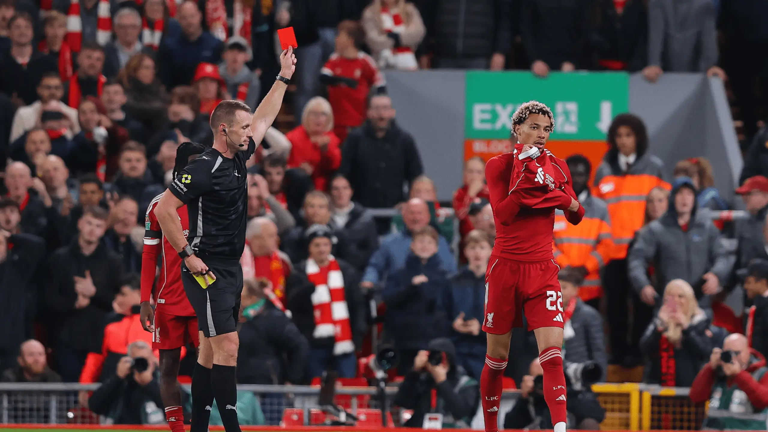 Premier League Issue Statement Over Hugo Ekitike Red Card vs Southampton