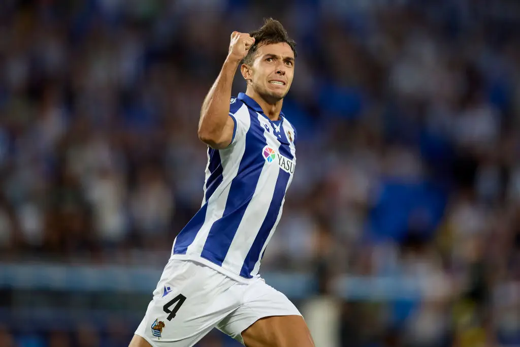 Martin Zubimendi has made 192 appearances for Real Sociedad. (Image: Getty)