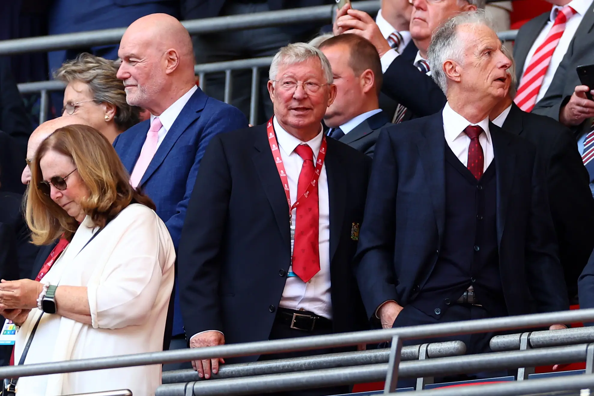 Sir Alex Ferguson still attends Manchester United matches (