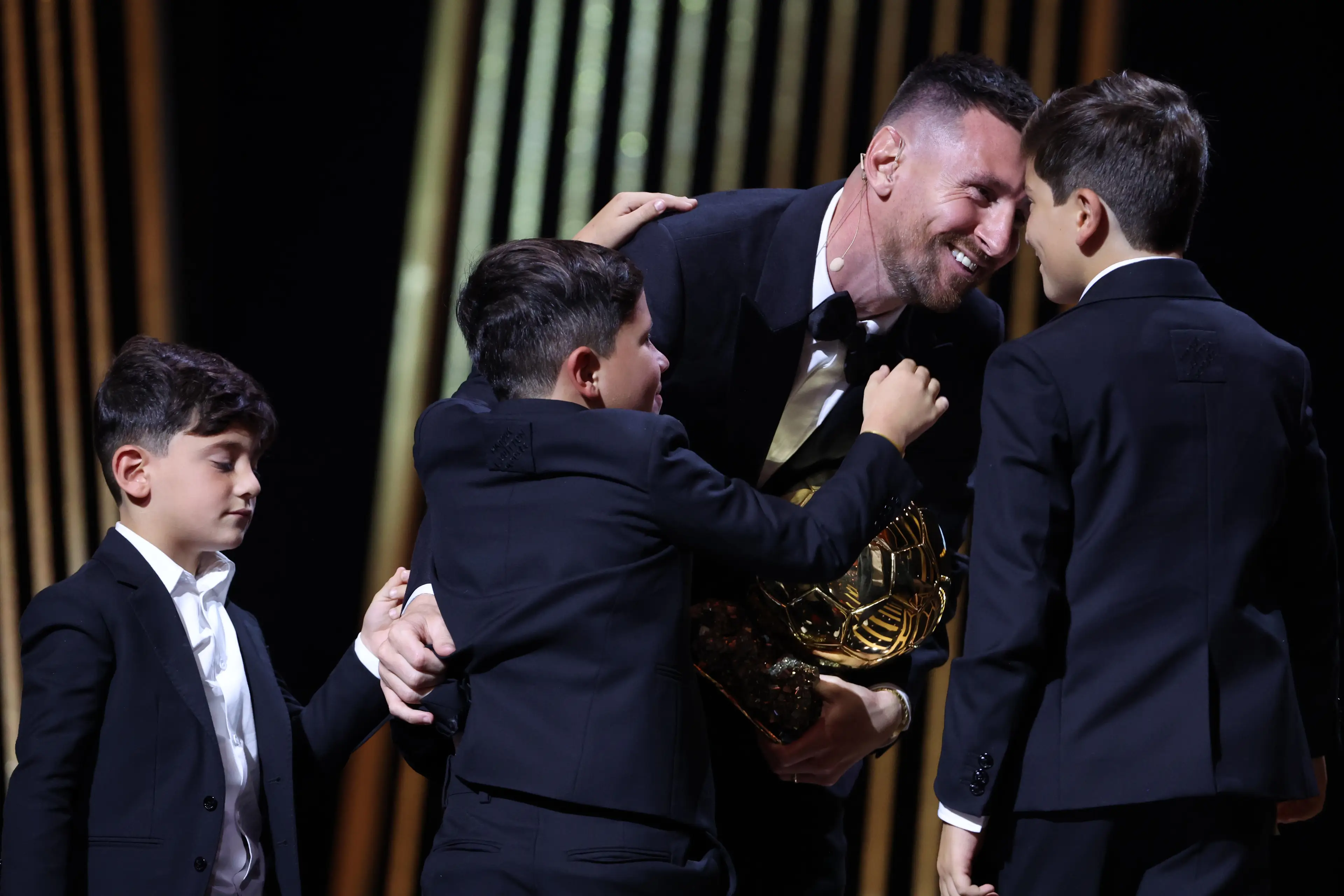 Messi won the Ballon d'Or for an eighth time. Image credit: Getty