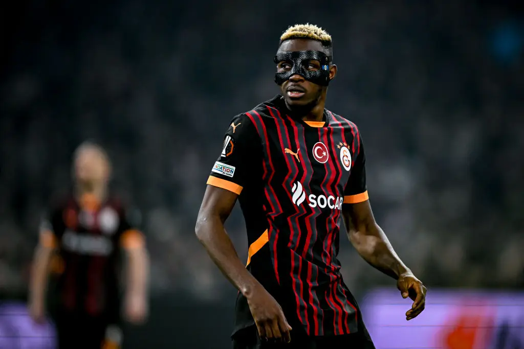 Osimhen is currently on loan at Galatasaray. Image credit: Getty