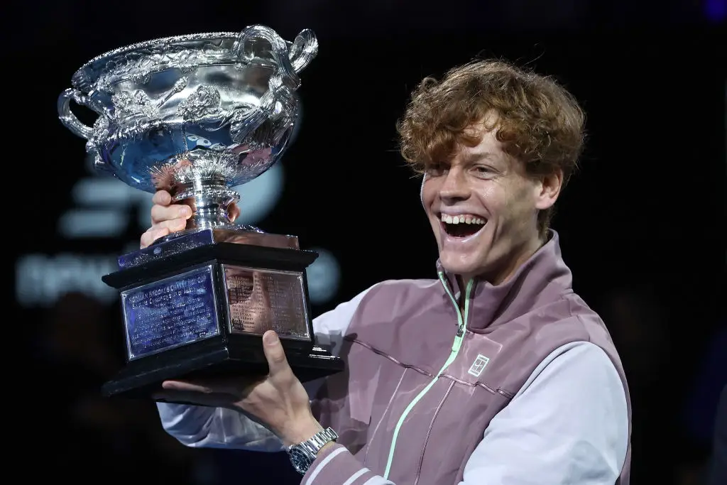 Jannik Sinner has won the last two Australian Open crowns (Credit:Getty)