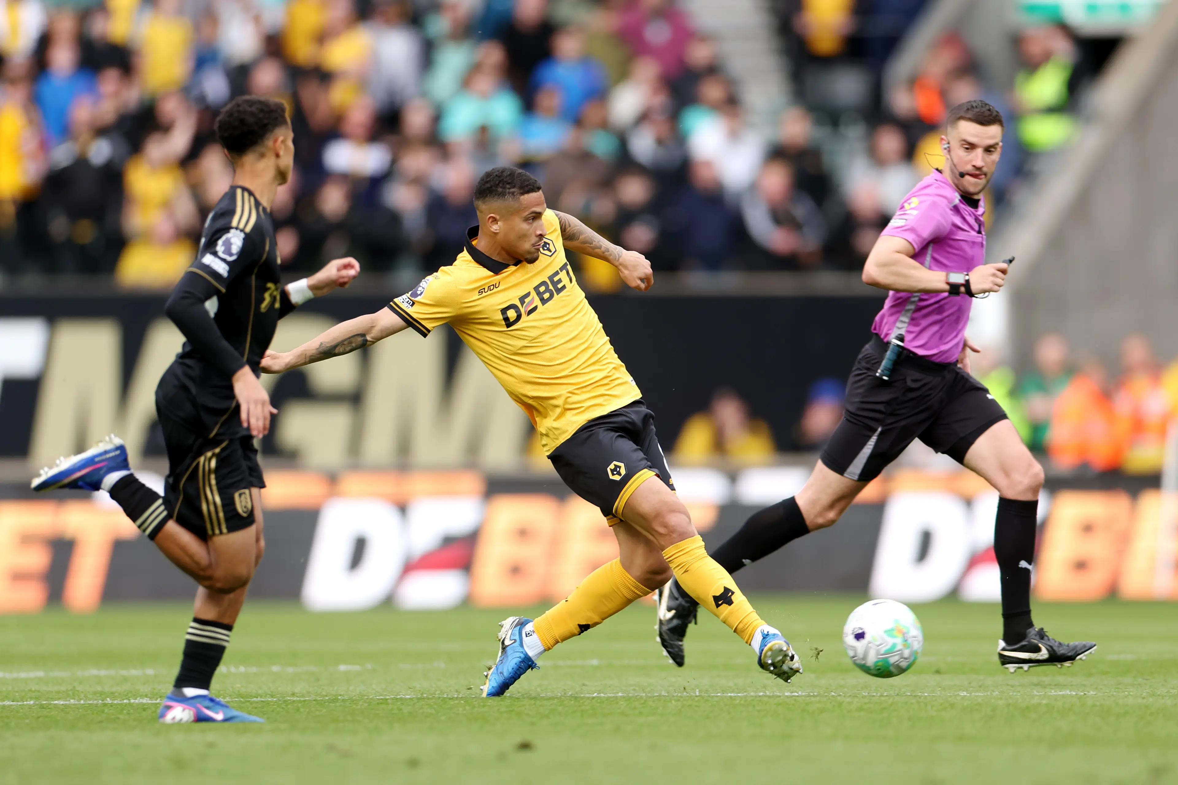 Gomes impressed for Wolves across the 2025-26 season. Image credit: Getty