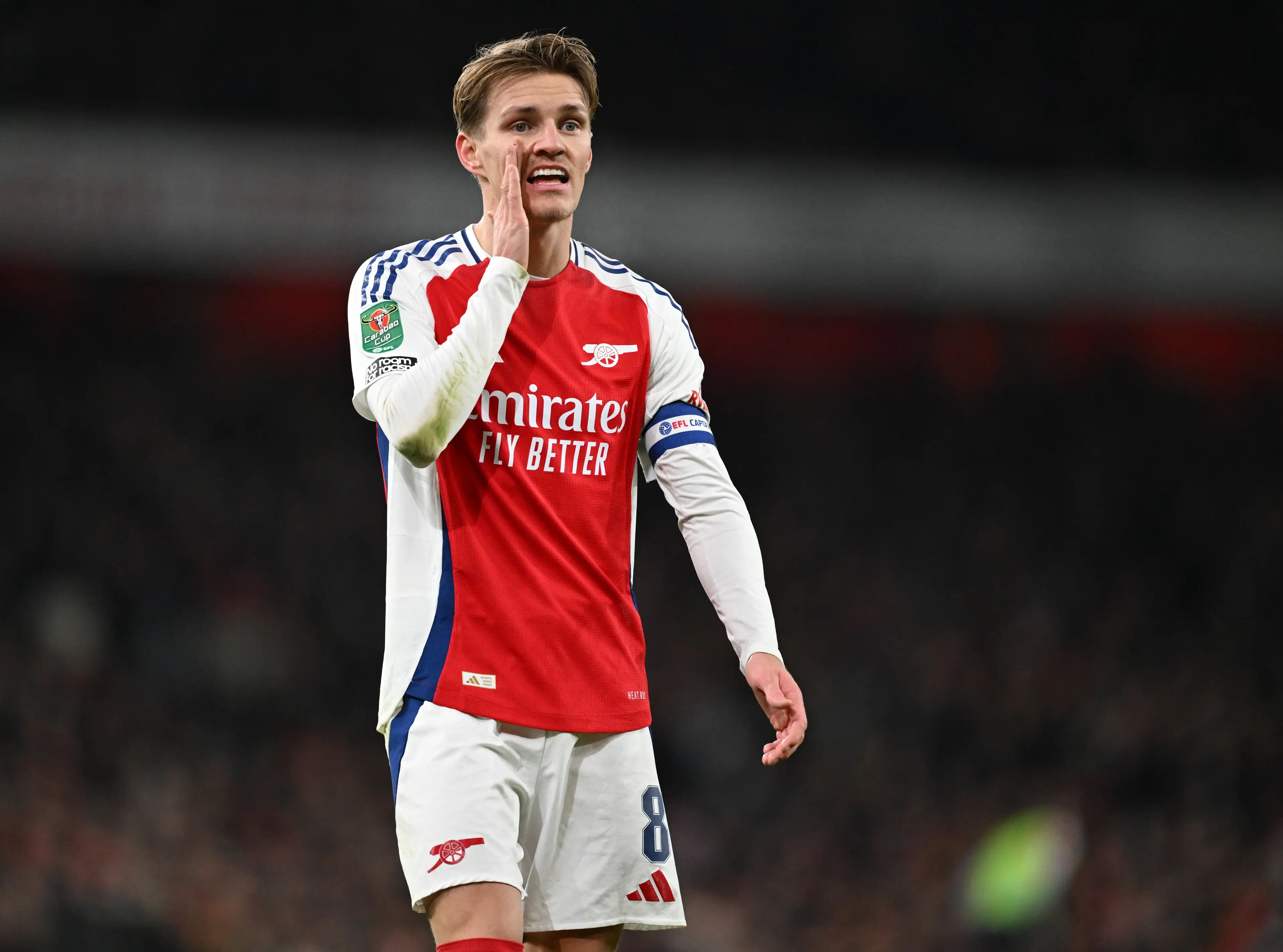 Martin Odegaard is one of the players in the world in his position. Image: Getty