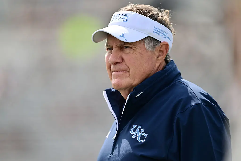 North Carolina head coach Bill Belichick (Credit:Getty)