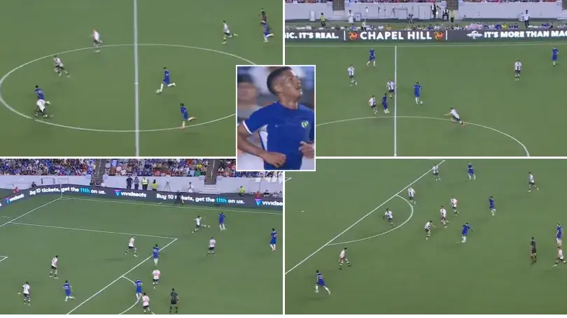 Highlights of Chelsea teenager Angelo Gabriel vs Wrexham have gone viral, fans think he’s a “special talent”