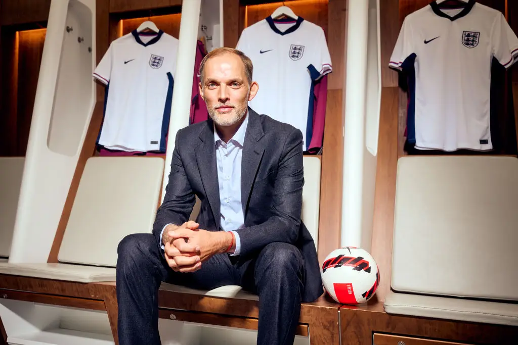 Thomas Tuchel will officially begin his role as England manager on January 1 2025. Image: Getty