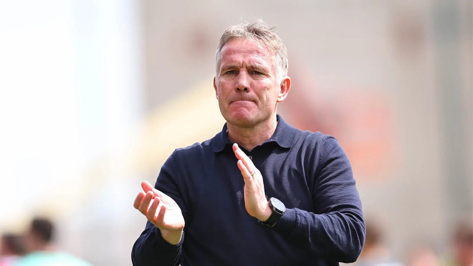 Phil Parkinson has led Wrexham to three promotions - all consecutively - during his time as manager (Image: Getty)