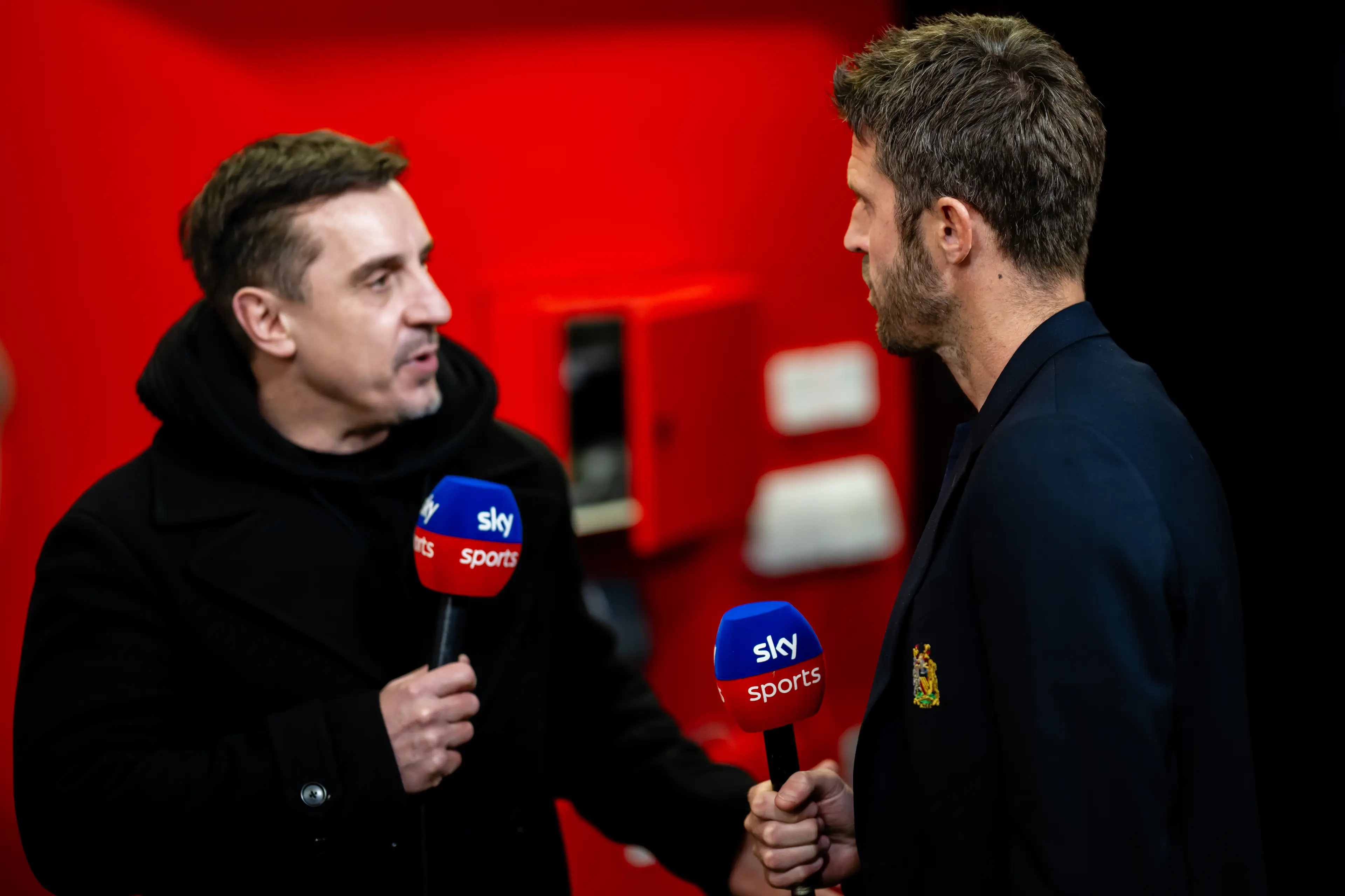 Neville liked what he saw from Michael Carrick's first game at the helm. Image: Getty