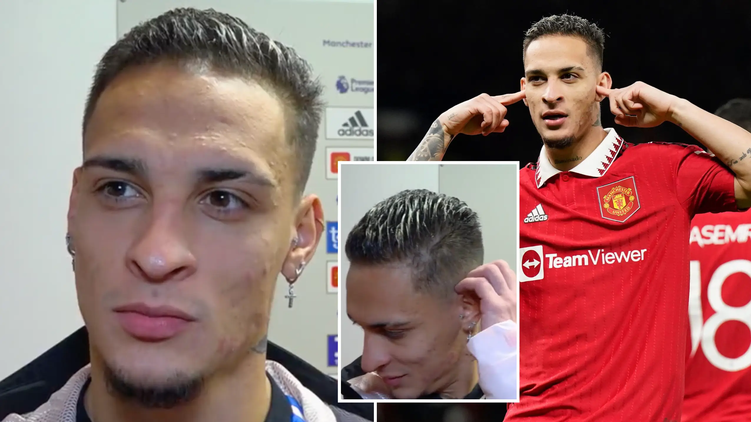 Antony gives honest interview and addresses his drop in form which started to worry Man Utd