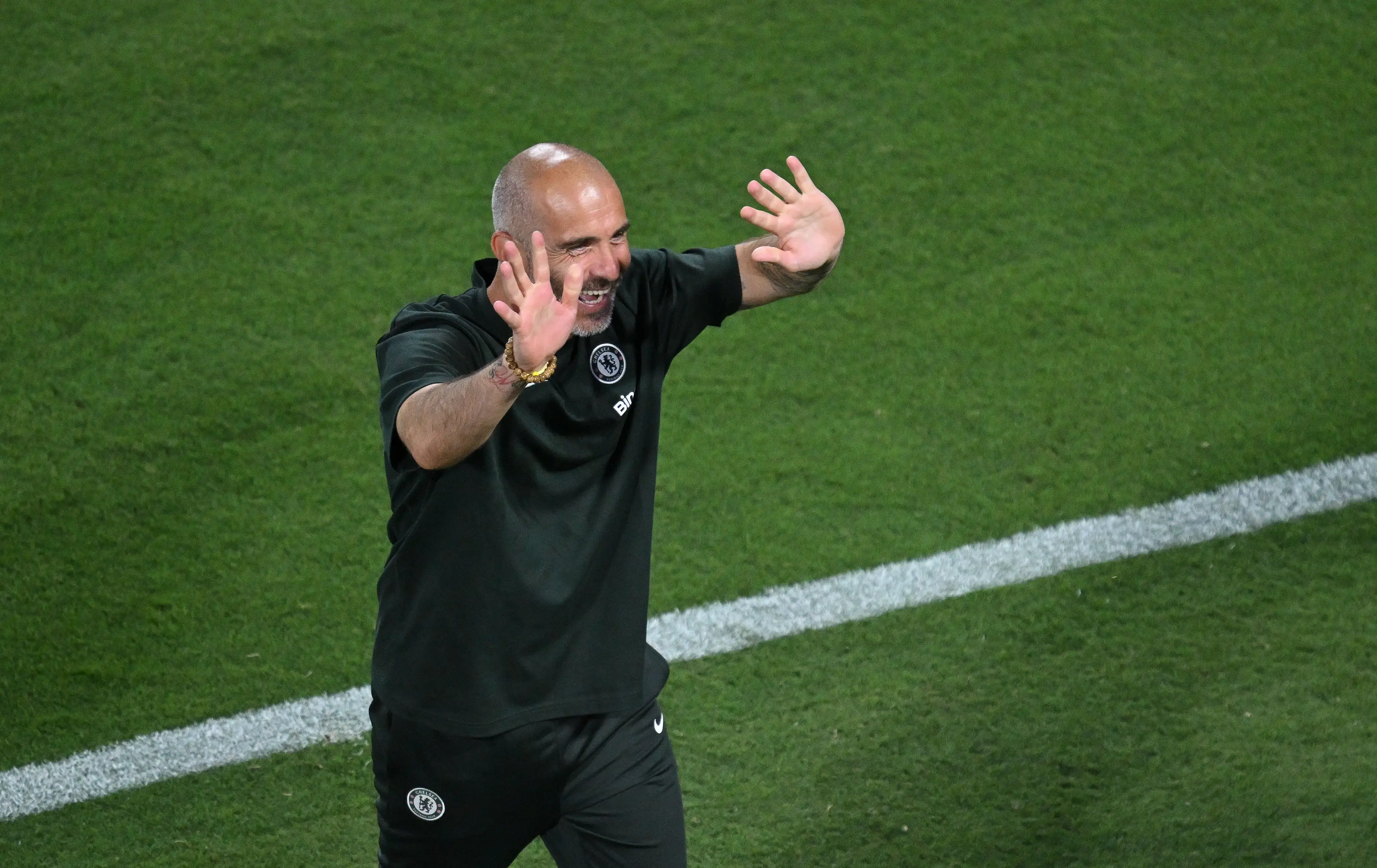 Enzo Maresca is keen on strengthening his squad ahead of the new season. Image: Getty 