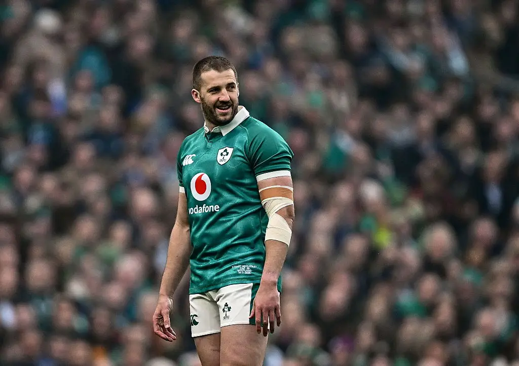Ireland's Stuart McCloskey was arguably the player of the tournament at the 2026 Six Nations. (Image: Seb Daly/Sportsfile via Getty Images)