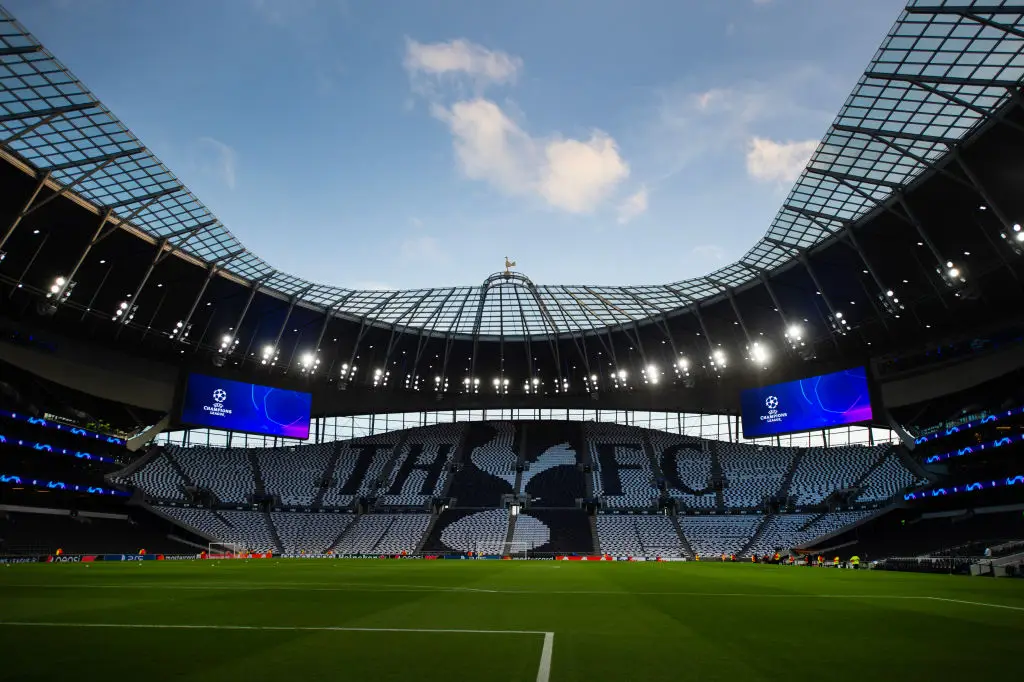 Spurs play their home games at the Tottenham Hotspur Stadium (Image: Getty)