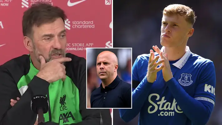 Jurgen Klopp has already 'told' Arne Slot why he should sign Jarrad Branthwaite for Liverpool 