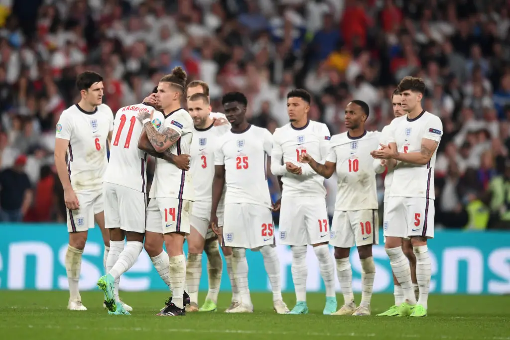 England at Euro 2020 in 2021 (Credit:Getty)