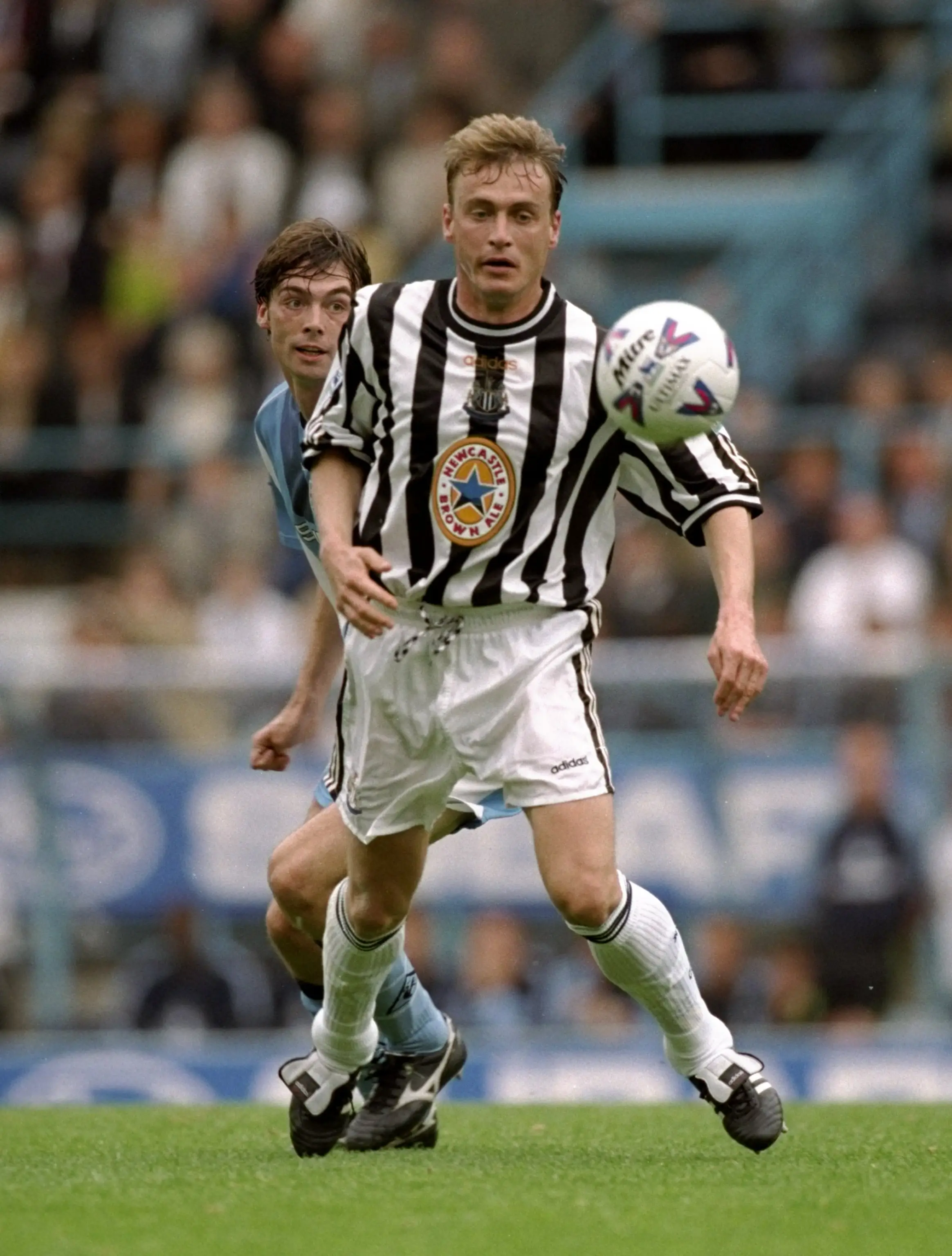 Stephane Guivarc’h only made a handful of appearance for Newcastle. Image credit: Getty
