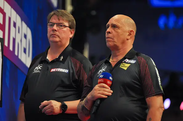 Bray officiated at 28 PDC World Championships before his retirement in 2024 (Image: Getty)