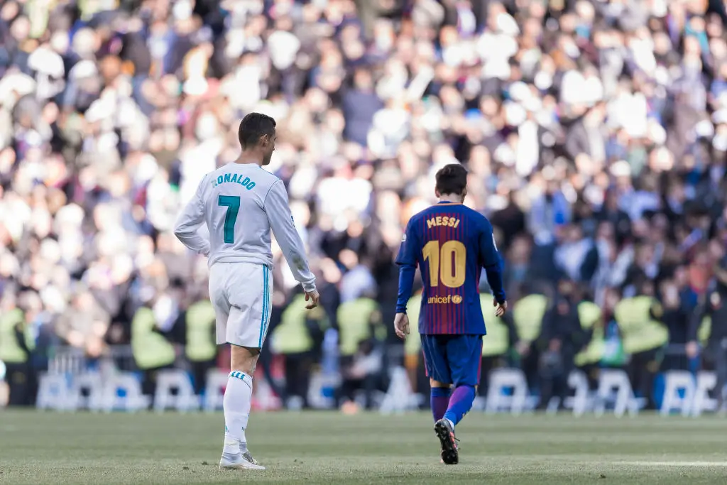 Lionel Messi and Cristiano Ronaldo boast an iconic rivalry (Credit:Getty)