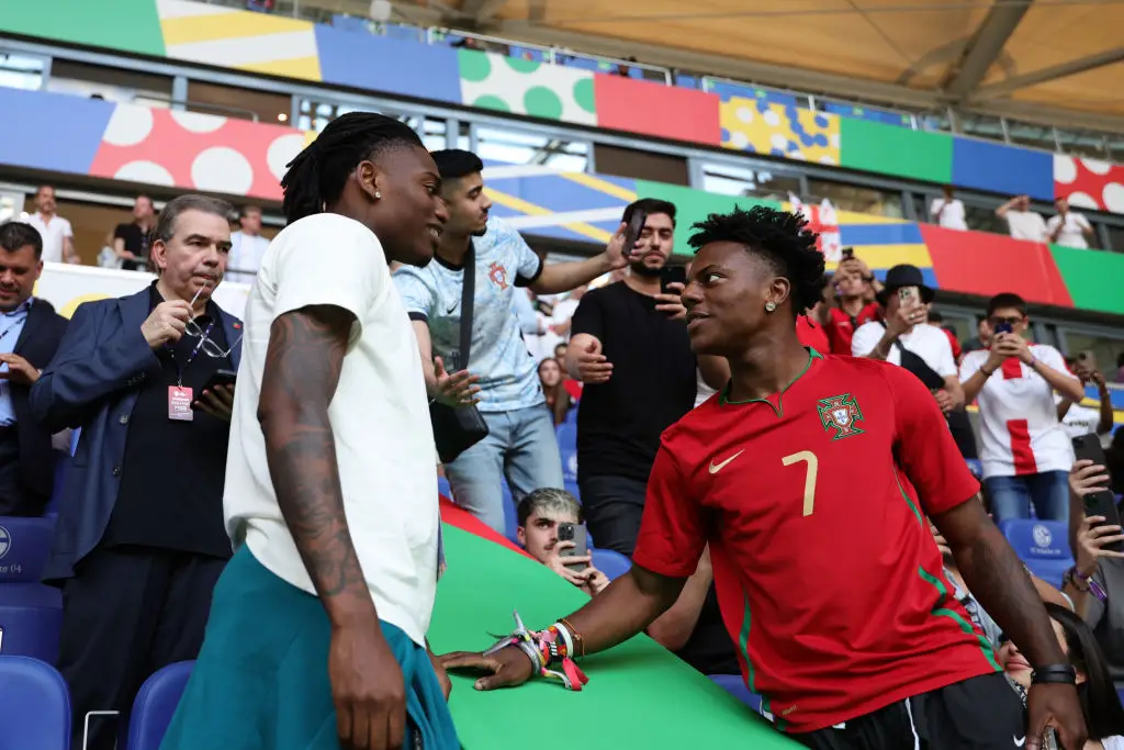 Speed attended Portugal's final Euro 2024 group stage game with Georgia. (Image: Getty)