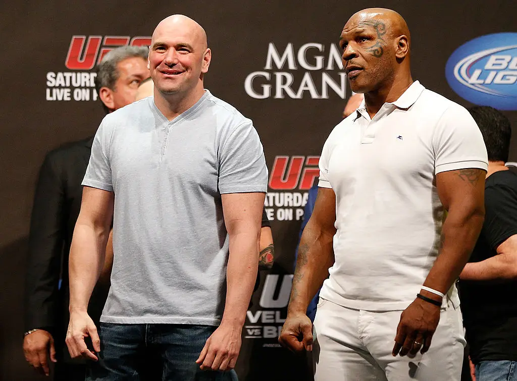Dana White and Mike Tyson have known eachother for several years (Credit:Getty)