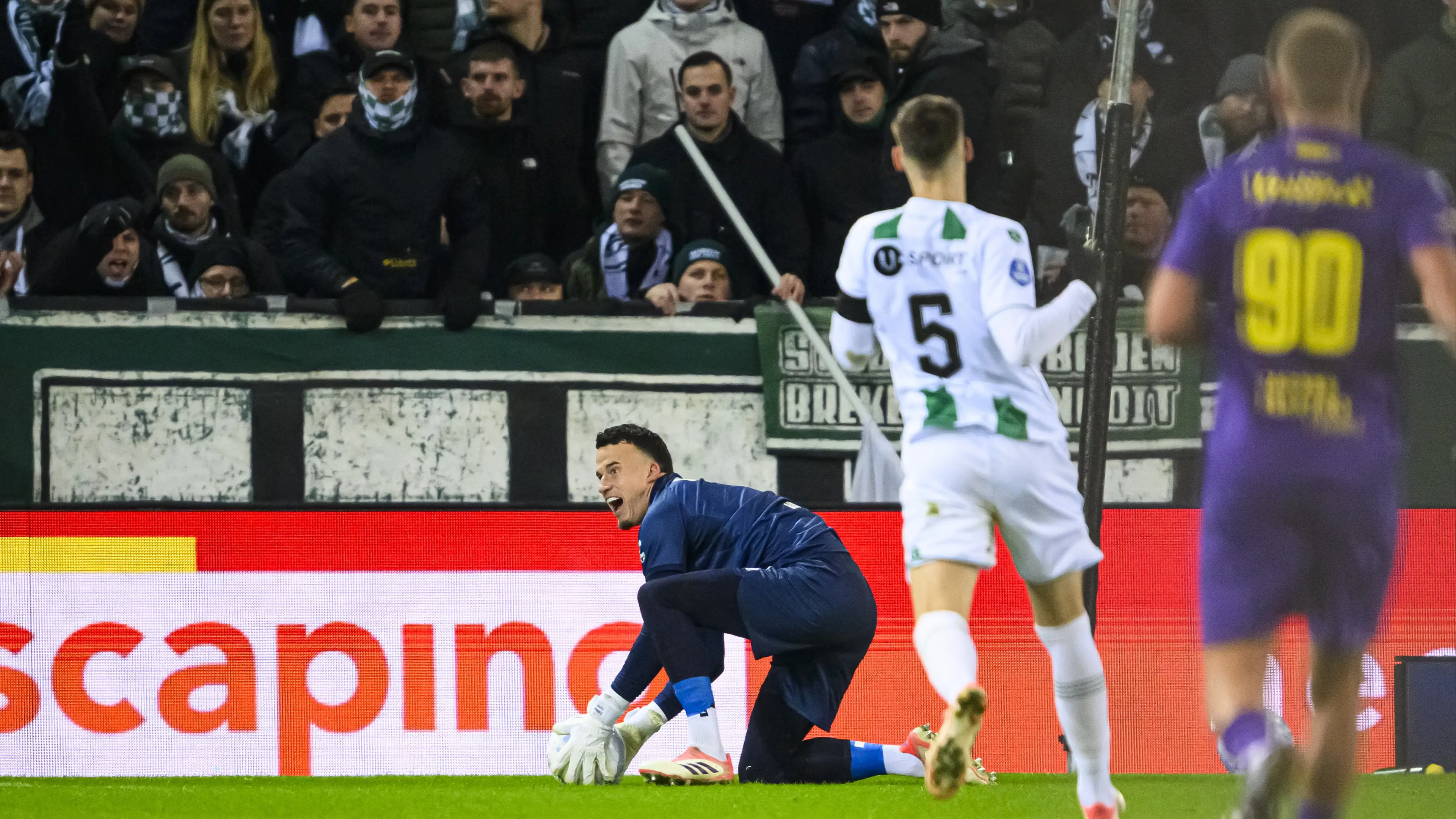 Goalkeeper Uses Incredible 'FIFA Trick' Son Taught Him to Force Opponent to Miss