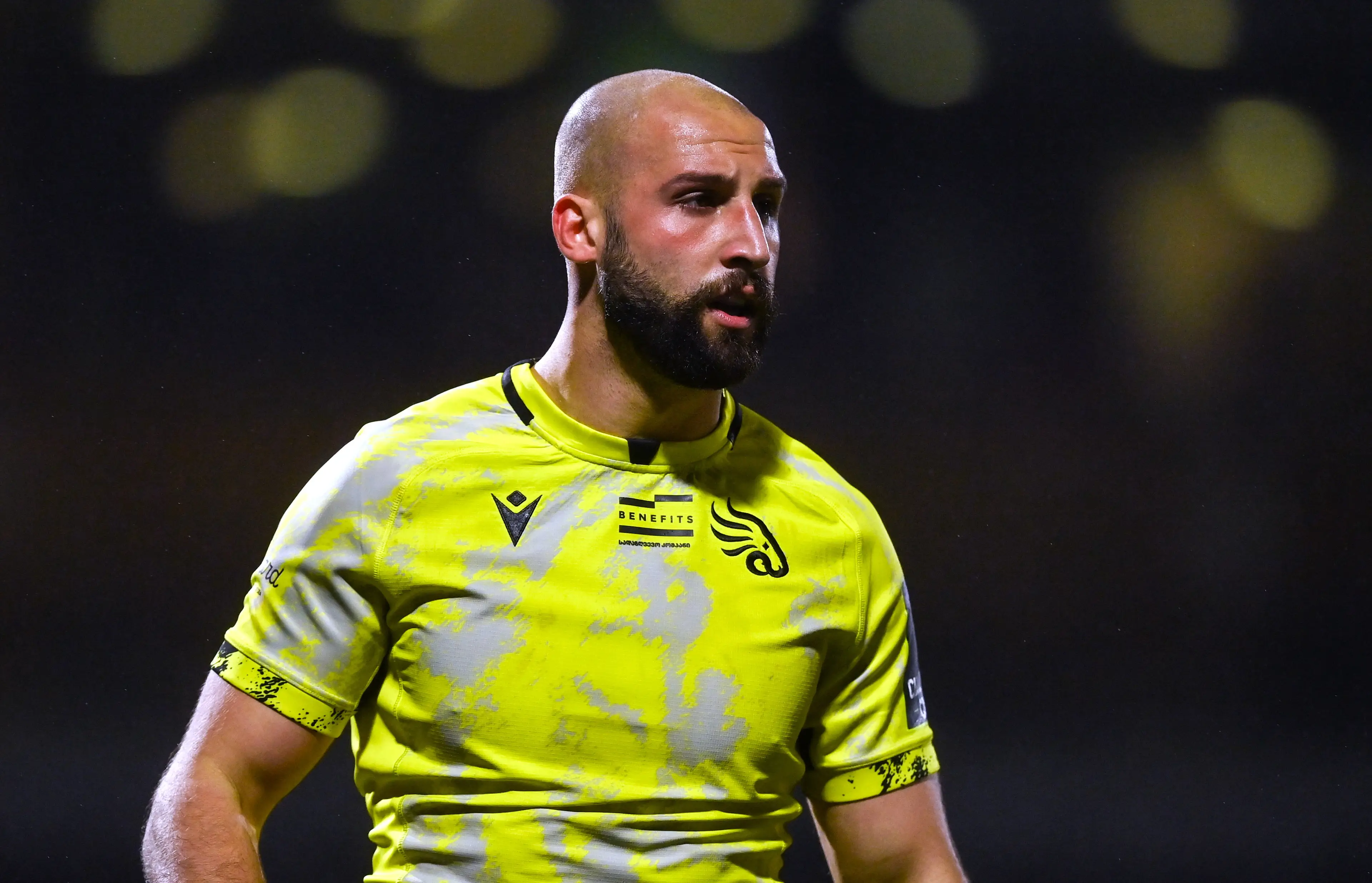 Demi Tapladze of Black Lion during the EPCR Challenge Cup match between Connacht and Black Lion (Getty Images)